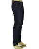 JEANS UOMO ZIP BOTTONE CINQUE TASCHE SCURO SLIM TAPARED MARCA LEE ART. LUKE