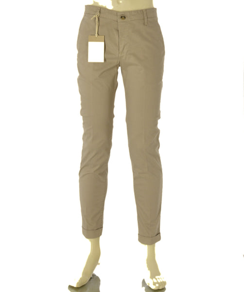 PANTALONE UOMO ZIP BOTTONE TASCHE MORBIDO SKINNY MARCA PI.ZETA.ONE ART.PVZ156/32047