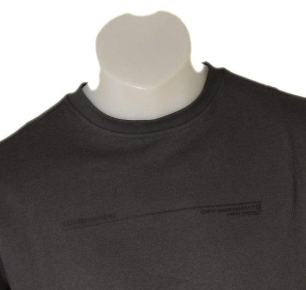 T-SHIRT UOMO COTONE GIROCOLLO MANICA LUNGA GARZATA STAMPA MARCA COVERI ART. TJ3560