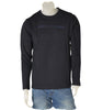 T-SHIRT UOMO COTONE GIROCOLLO MANICA LUNGA GARZATA STAMPA MARCA COVERI ART. TJ3560