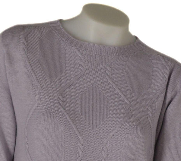 MAGLIONE DONNA GIROCOLLO POLSINI FASCIA LAVORAZIONE MARCA RIVA TRICOT ART. S915619