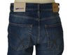 JEANS UOMO ZIP BOTTONE TASCHE SCURO STRAIGHT MARCA GAS ART. MORRIS