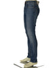 JEANS UOMO ZIP BOTTONE TASCHE CHIARI SKINNY MARCA GAS ART. SAX