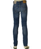 JEANS UOMO ZIP BOTTONE TASCHE CHIARI SKINNY MARCA GAS ART. SAX