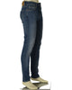 JEANS UOMO ZIP BOTTONE TASCHE CHIARI SKINNY MARCA GAS ART. SAX