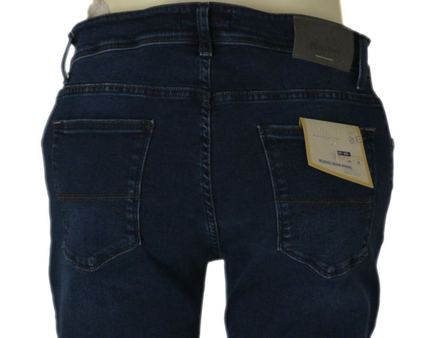 JEANS UOMO ZIP BOTTONE TASCHE SCURO REGOLARE MARCA HOLIDAY ART. MICKY