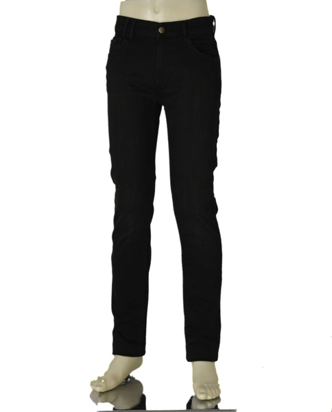 JEANS UOMO ZIP BOTTONE TASCHE CLASSICO NERO MARCA HOLIDAY ART. GENY