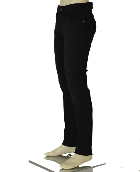 JEANS UOMO ZIP BOTTONE TASCHE CLASSICO NERO MARCA HOLIDAY ART. GENY