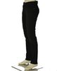 JEANS UOMO ZIP BOTTONE TASCHE CLASSICO NERO MARCA HOLIDAY ART. GENY