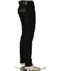 JEANS UOMO ZIP BOTTONE TASCHE CLASSICO NERO MARCA HOLIDAY ART. GENY