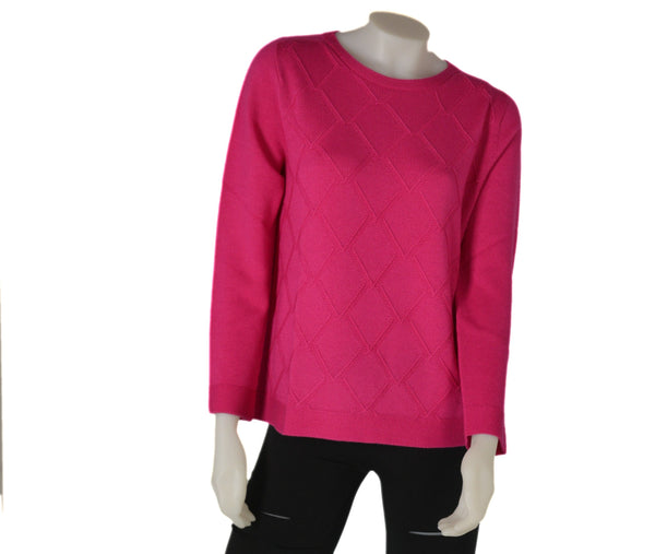 MAGLIONE DONNA LANA GIROCOLLO POLSINI FASCIA LAVORAZIONE MARCA RIVA TRICOT ART. S915604