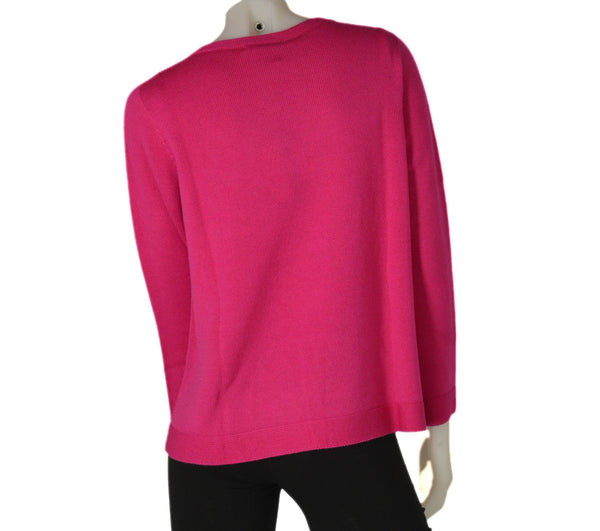 MAGLIONE DONNA LANA GIROCOLLO POLSINI FASCIA LAVORAZIONE MARCA RIVA TRICOT ART. S915604