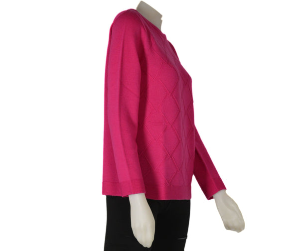 MAGLIONE DONNA LANA GIROCOLLO POLSINI FASCIA LAVORAZIONE MARCA RIVA TRICOT ART. S915604