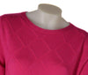 MAGLIONE DONNA LANA GIROCOLLO POLSINI FASCIA LAVORAZIONE MARCA RIVA TRICOT ART. S915604