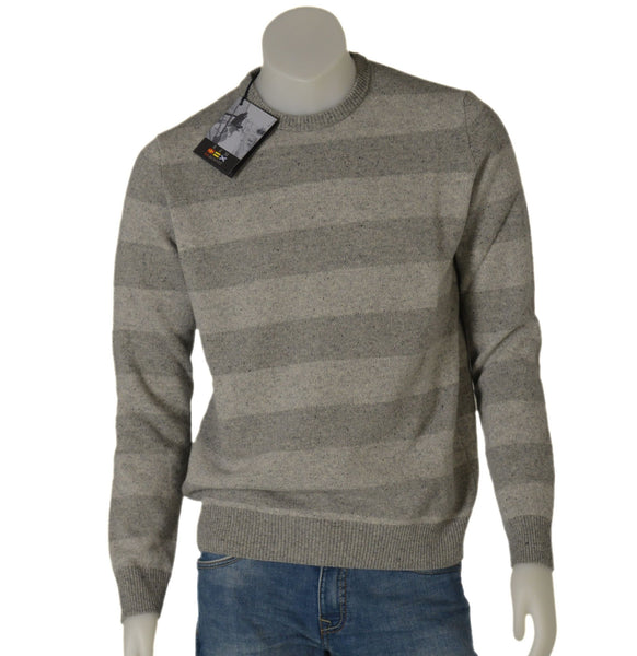 MAGLIONE UOMO RAGAZZO GIROCOLLO RIGHE ART. 22.3448 MARCA RE DEL MARE