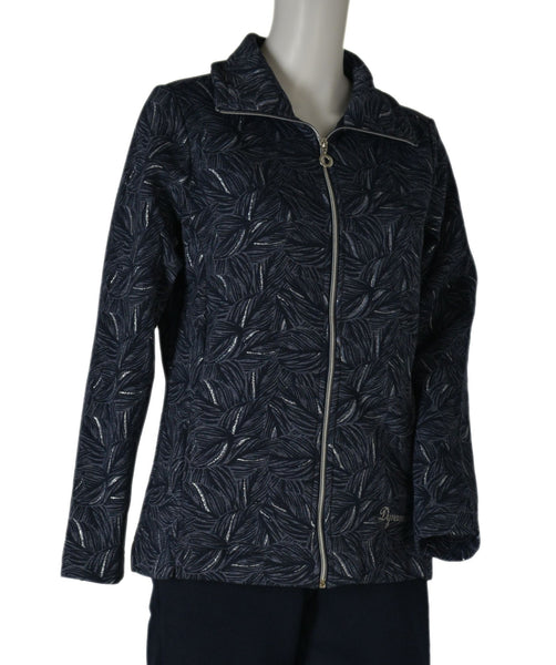 TUTA DONNA ZIP TASCHE FELPATA FANTASIA ELASTICO MARCA CAMPAGNOLO ART. 8Q76296M