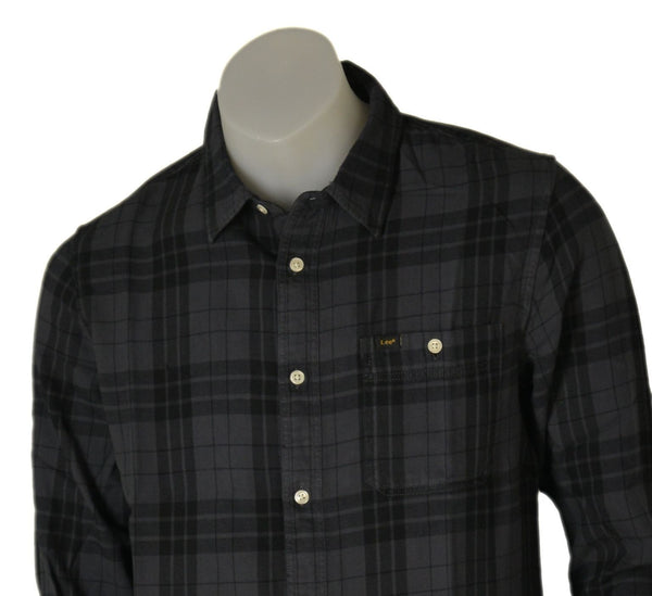 CAMICIA UOMO RAGAZZO SCOZZESE TASCHINO MARCA LEE ART. LEESURE TAINT