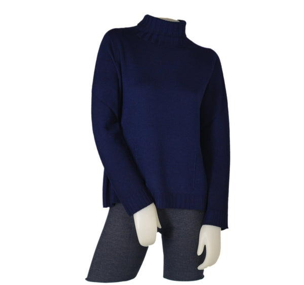 MAGLIONE DONNA LANA DOLCEVITA POLSINI FASCIA LUREX MARCA RIVA TRICOT ART. S915636