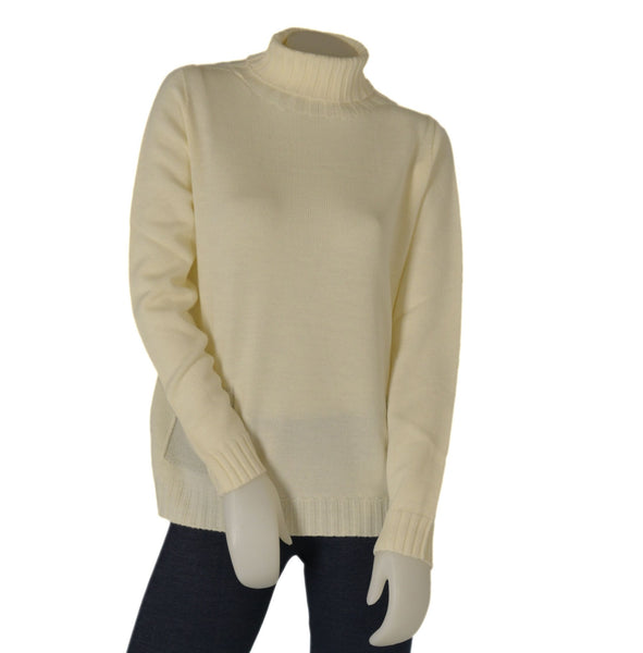 MAGLIONE DONNA LANA DOLCEVITA POLSINI FASCIA LUREX MARCA RIVA TRICOT ART. S915636