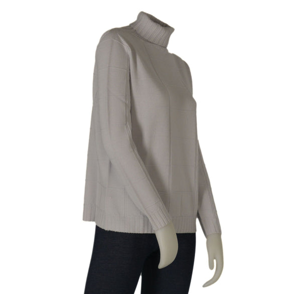 MAGLIONE DONNA LANA DOLCEVITA POLSINI FASCIA LAVORAZIONE MARCA RIVA TRICOT ART. S915607A