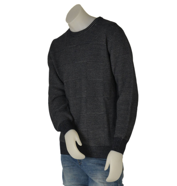 MAGLIONE UOMO GIROCOLLO POLSINI FASCIA RASATO MARCA SPORTING MARE ART. 1950/80