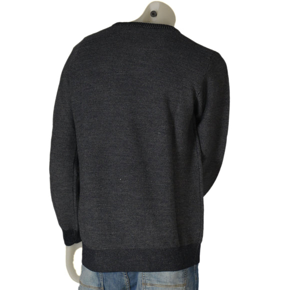 MAGLIONE UOMO GIROCOLLO POLSINI FASCIA RASATO MARCA SPORTING MARE ART. 1950/80