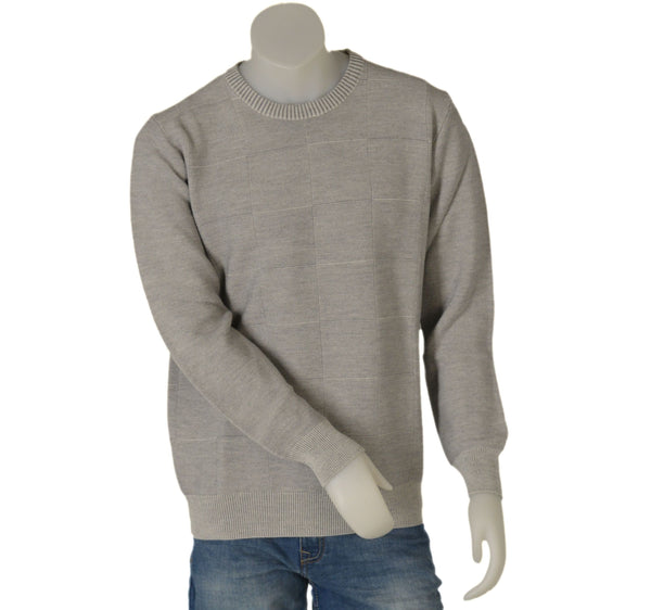 MAGLIONE UOMO GIROCOLLO POLSINI FASCIA RASATO MARCA SPORTING MARE ART. 1950/80