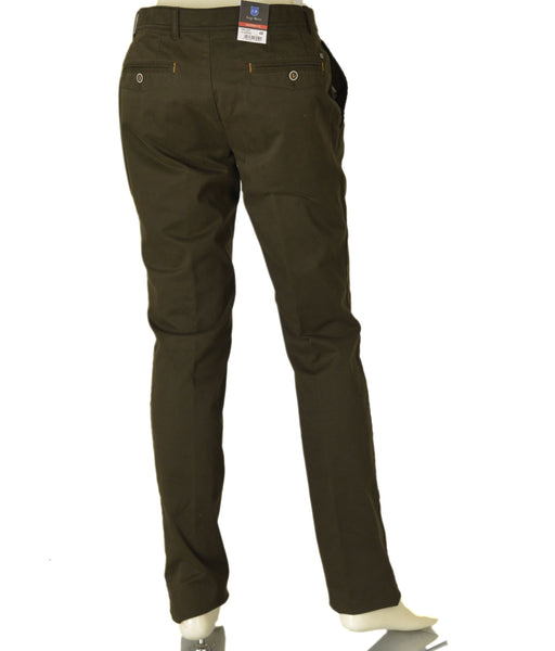 PANTALONI UOMO ZIP BOTTONE CINQUE TASCHE OPERATO MARCA LUIGI MORINI ART. GALLINO