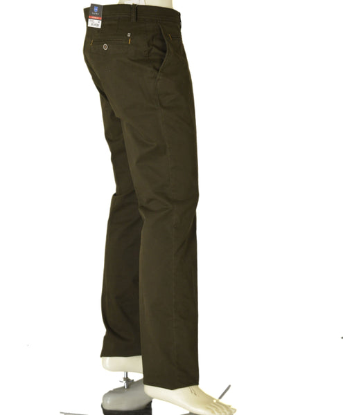 PANTALONI UOMO ZIP BOTTONE CINQUE TASCHE OPERATO MARCA LUIGI MORINI ART. GALLINO