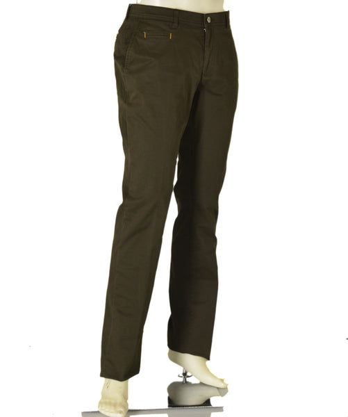 PANTALONI UOMO ZIP BOTTONE CINQUE TASCHE OPERATO MARCA LUIGI MORINI ART. GALLINO