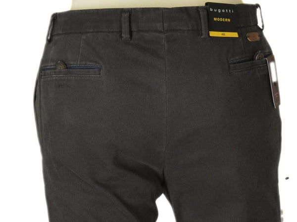 PANTALONE UOMO ZIO GANCIO BOTTONE CINQUE TASCHE OPERATO MARCA BUGATTI ART. 46344