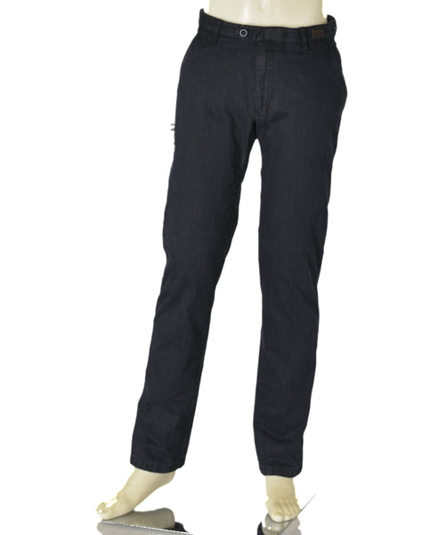 PANTALONI UOMO ZIP BOTTONE GANCIO CINQUE TASCHE MARCA LUIGI MORINI ART. 41-0429/11