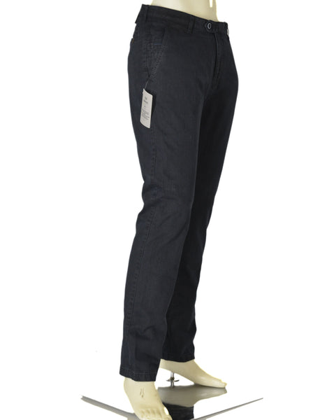 PANTALONI UOMO ZIP BOTTONE GANCIO CINQUE TASCHE MARCA LUIGI MORINI ART. 41-0429/11