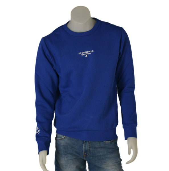 FELPA UOMO RAGAZZO GIROCOLLO CALDA MARCA U.S. GRAND POLO ART. USF895