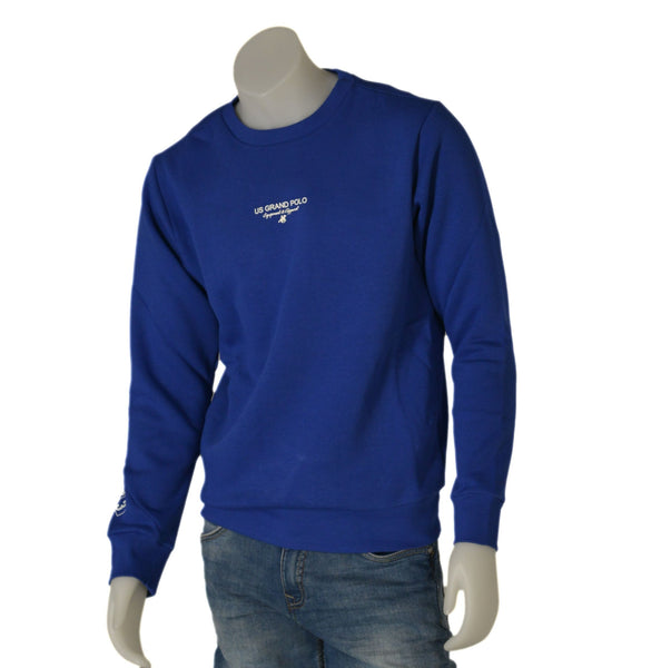 FELPA UOMO RAGAZZO GIROCOLLO CALDA MARCA U.S. GRAND POLO ART. USF895