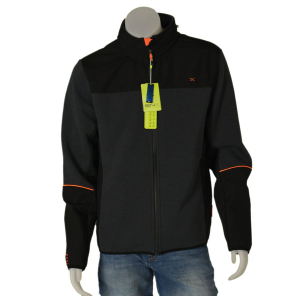 FELPA TECNICA UOMO RAGAZZO ZIP CAPPUCCIO MARCA SCUOLA NAUTICA ART. 139201