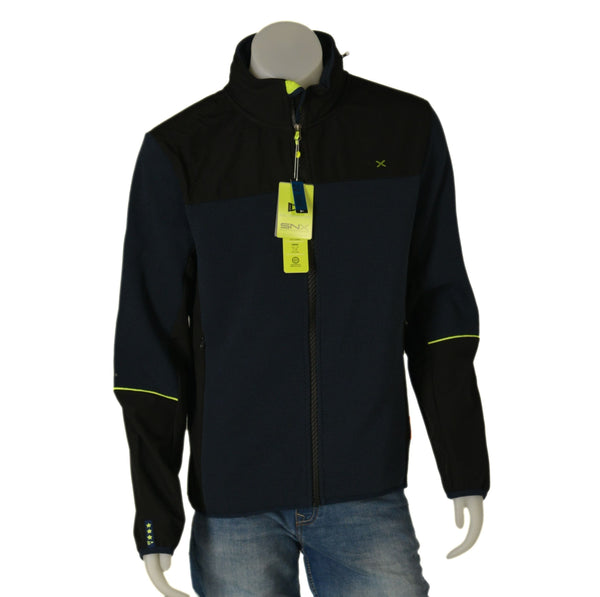 FELPA TECNICA UOMO RAGAZZO ZIP CAPPUCCIO MARCA SCUOLA NAUTICA ART. 139201