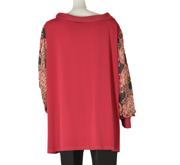 CASACCA DONNA CONFORMATA GIROCOLLO NODO VOILE FANTASIA SPACCHETTI MARCA DIVA ART. 3342