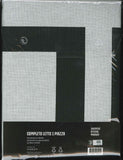 COMPLETO LETTO SINGOLO COTONE SQUADRA JUVENTUS BIANCO NERO LOGO