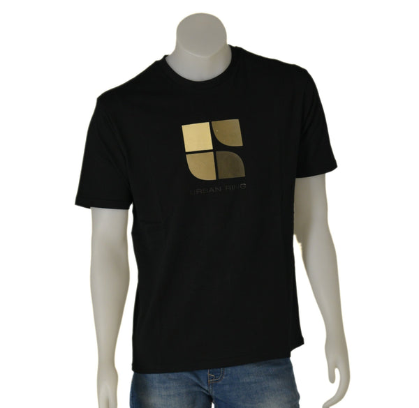 T-SHIRT UOMO RAGAZZO LOGO FLOCK MARCA URBAN RING ART. UR511004