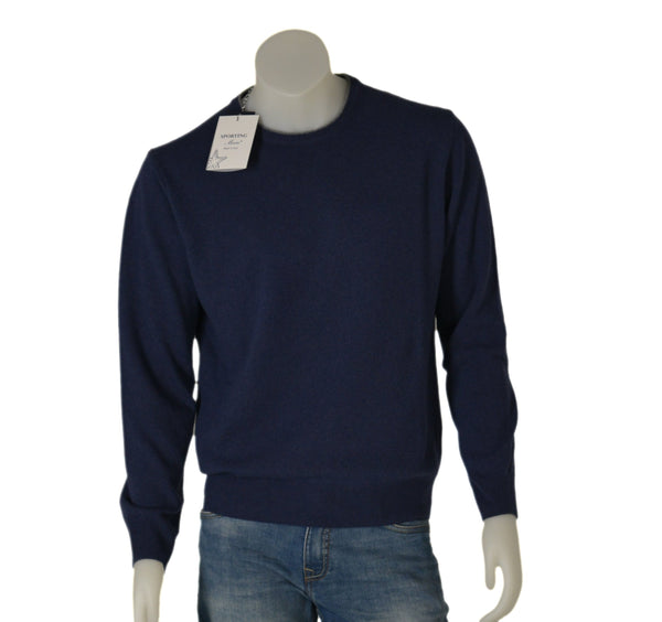 MAGLIONE UOMO RAGAZZO GIROCOLLO TOPPE MARCA SPORTING MARE ART. 2220/80