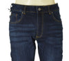 JEANS UOMO ZIP BOTTONE TASCHE SLIM SCURO SCHIARITURE MARCA URBAN RING ART. UR515002