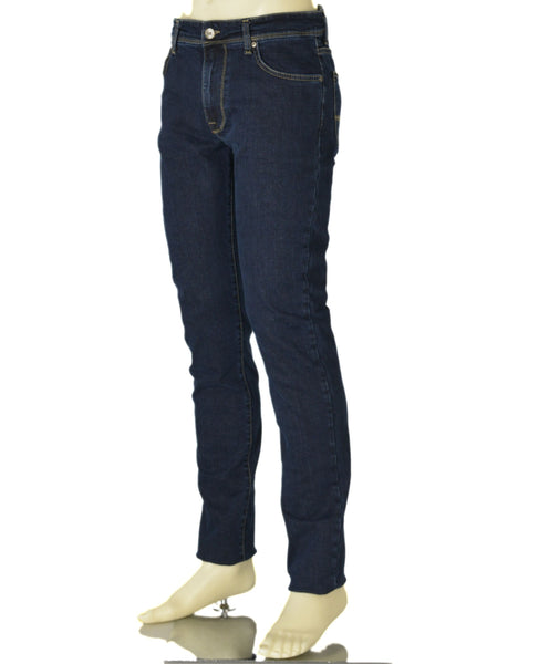 JEANS UOMO ZIP BOTTONE CINQUE TASCHE REGOLARE SCURO MARCA HOLIDAY ART. JORGE