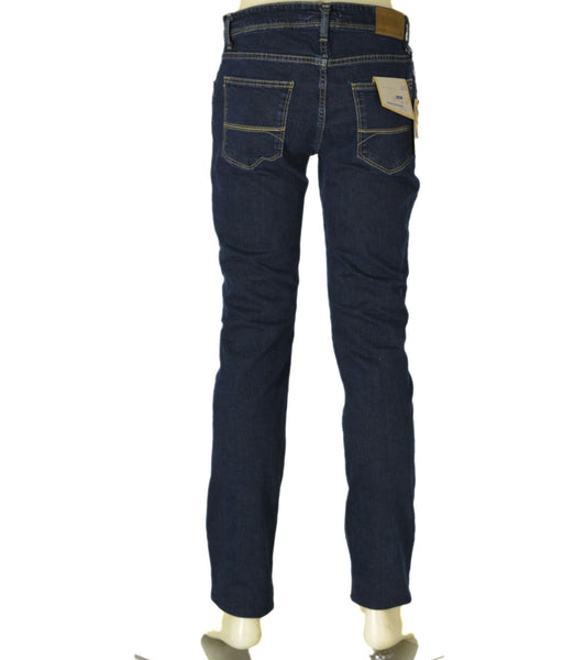 JEANS UOMO ZIP BOTTONE CINQUE TASCHE REGOLARE SCURO MARCA HOLIDAY ART. JORGE