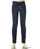 JEANS UOMO ZIP BOTTONE CINQUE TASCHE REGOLARE SCURO MARCA HOLIDAY ART. NOA