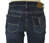 JEANS UOMO ZIP BOTTONE CINQUE TASCHE REGOLARE SCURO MARCA HOLIDAY ART. NOA