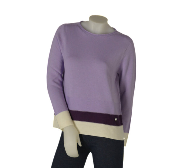 MAGLIONE DONNA RAGAZZA GIROCOLLO LANA MARCA MAGLIFICIO DI NIBIONNO ART. S915642
