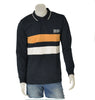 POLO UOMO COTONE POLSINI RIGHE SPACCHETTI MARCA LOSAN ART. LMNAP0101_23005