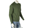 MAGLIONE UOMO GIROCOLLO POLSINI FASCIA LOGO RASATO MARCA GAS ART. AYRON/SA5297