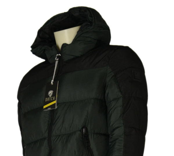 GIUBBOTTO IMBOTTITO UOMO RQAGAZZO CAPPUCCIO ZIP TASCHE MARCA DATCH ART. DM8589